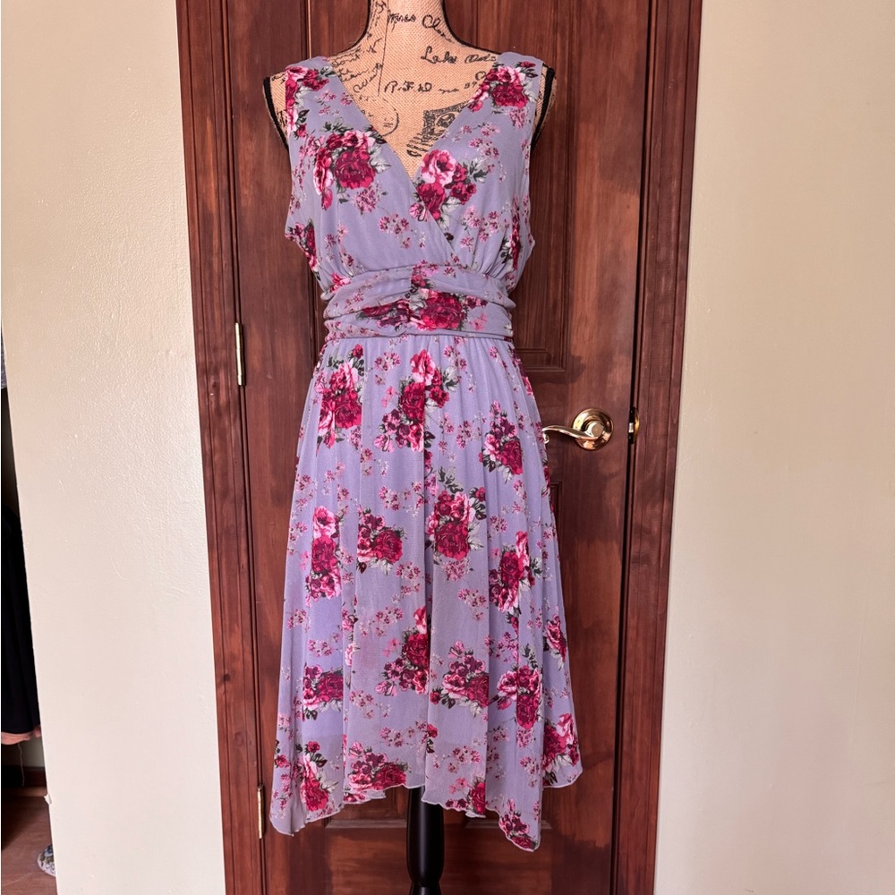 torrid v-neck sleeveless dress size 1